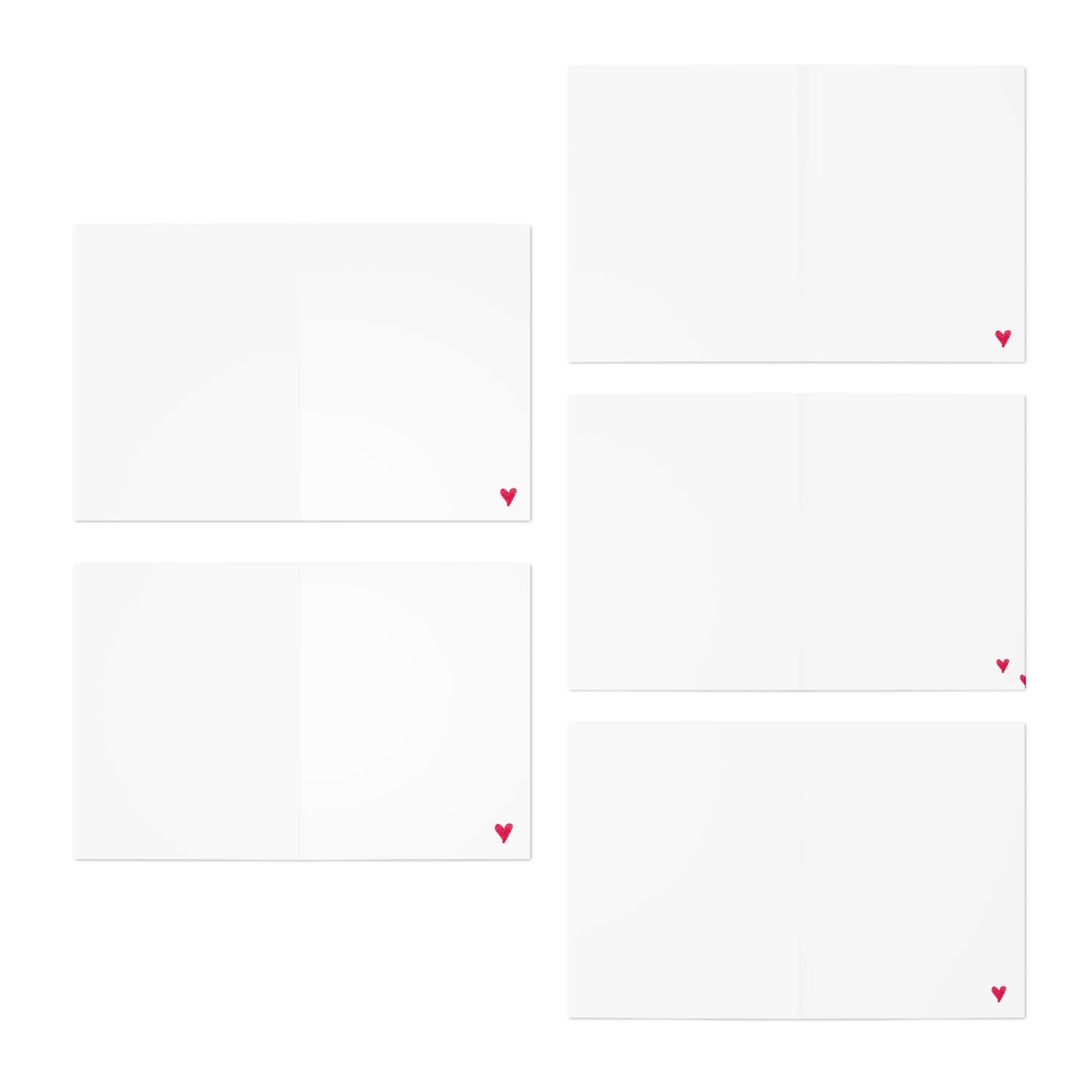 Writing Raw Greeting Cards (5-Pack)
